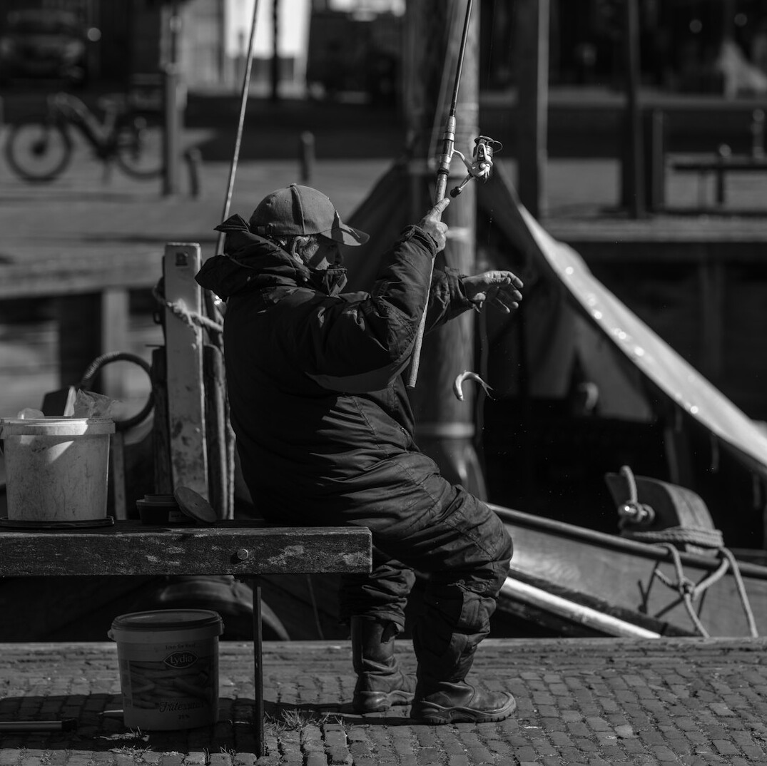 old danish fisherman portrait