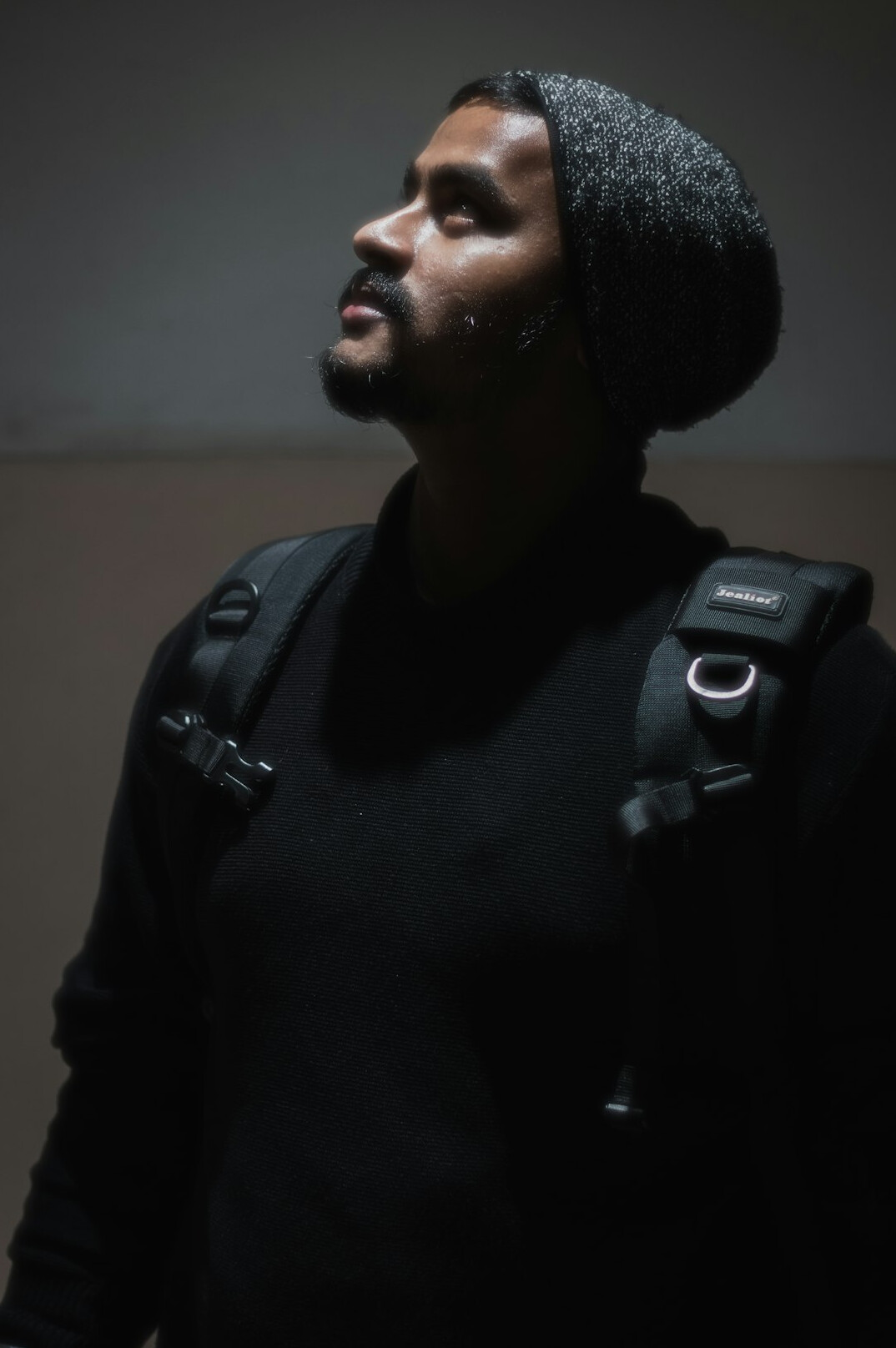 Portrait of a young Danish man video producer with short hair