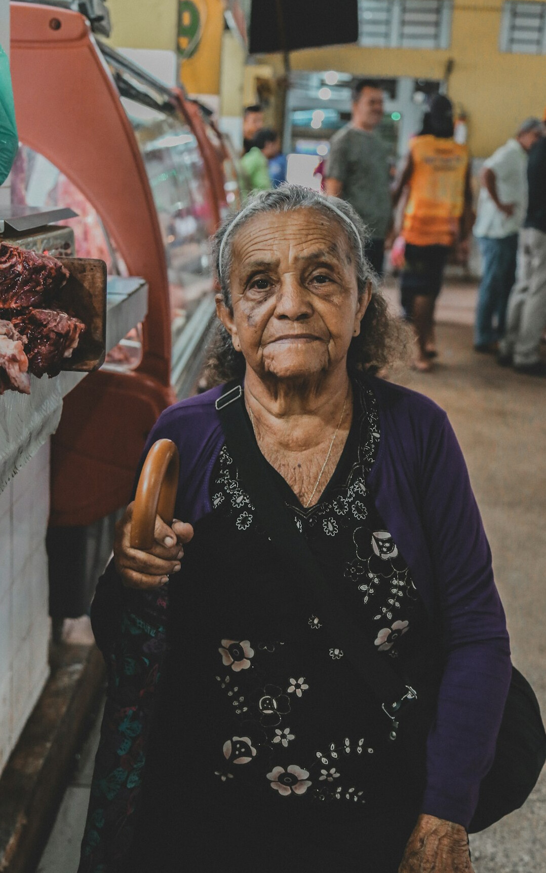 elderly woman portrait
